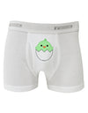 Cute Hatching Chick - Green Boxer Briefs by TooLoud-Boxer Briefs-TooLoud-White-Small-Davson Sales