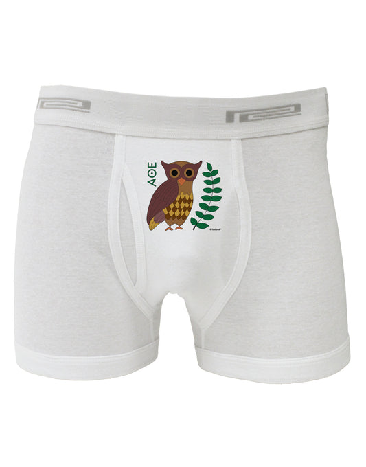 Owl of Athena Boxer Briefs by TooLoud-Boxer Briefs-TooLoud-White-Small-Davson Sales