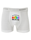 Love Always Wins with Date - Marriage Equality Boxer Briefs-Boxer Briefs-TooLoud-White-Small-Davson Sales