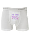 My First Mother's Day - Baby Feet - Pink Boxer Briefs by TooLoud-Boxer Briefs-TooLoud-White-Small-Davson Sales