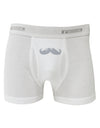 Big Silver White Mustache Boxer Briefs-Boxer Briefs-TooLoud-White-Small-Davson Sales