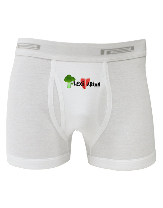 Flexitarian Boxer Briefs by TooLoud-Boxer Briefs-TooLoud-White-Small-Davson Sales