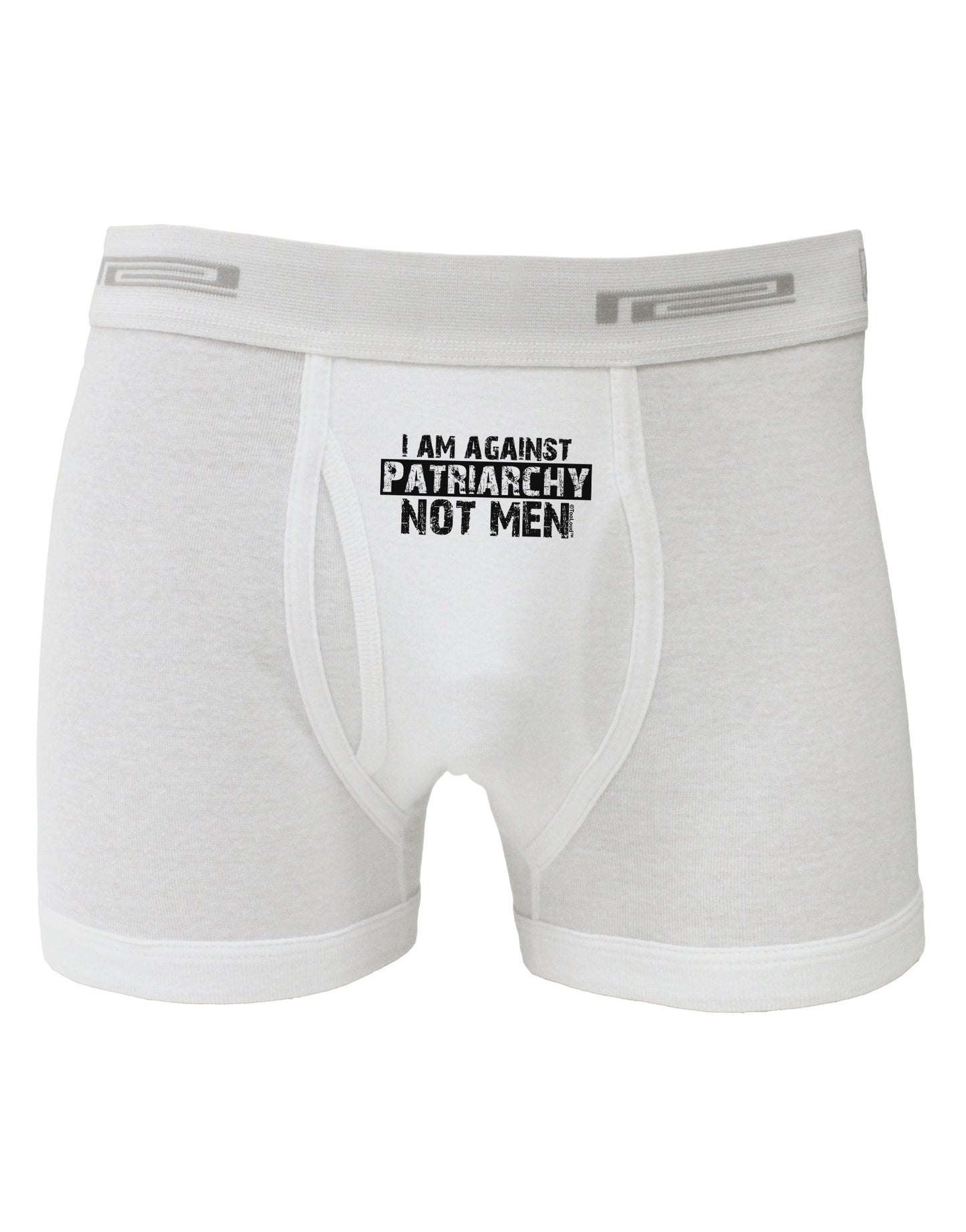 I Am Against Patriarchy Boxer Briefs-Boxer Briefs-TooLoud-White-Small-Davson Sales