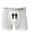 Gay Men Holding Hands Symbol Boxer Briefs-Boxer Briefs-TooLoud-White-Small-Davson Sales