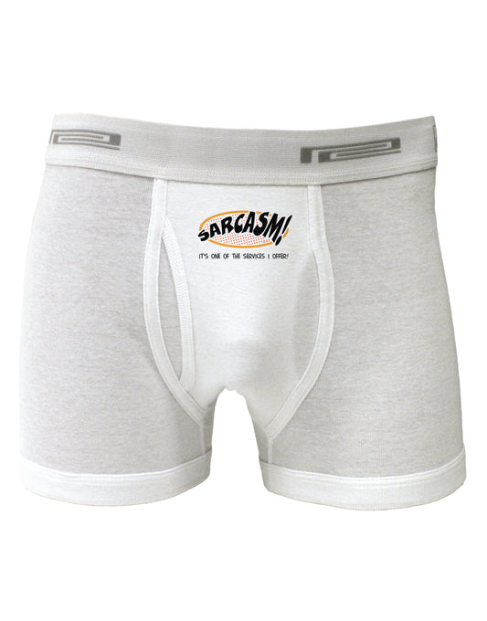 Sarcasm One Of The Services That I Offer Boxer Briefs-Boxer Briefs-TooLoud-White-Small-Davson Sales
