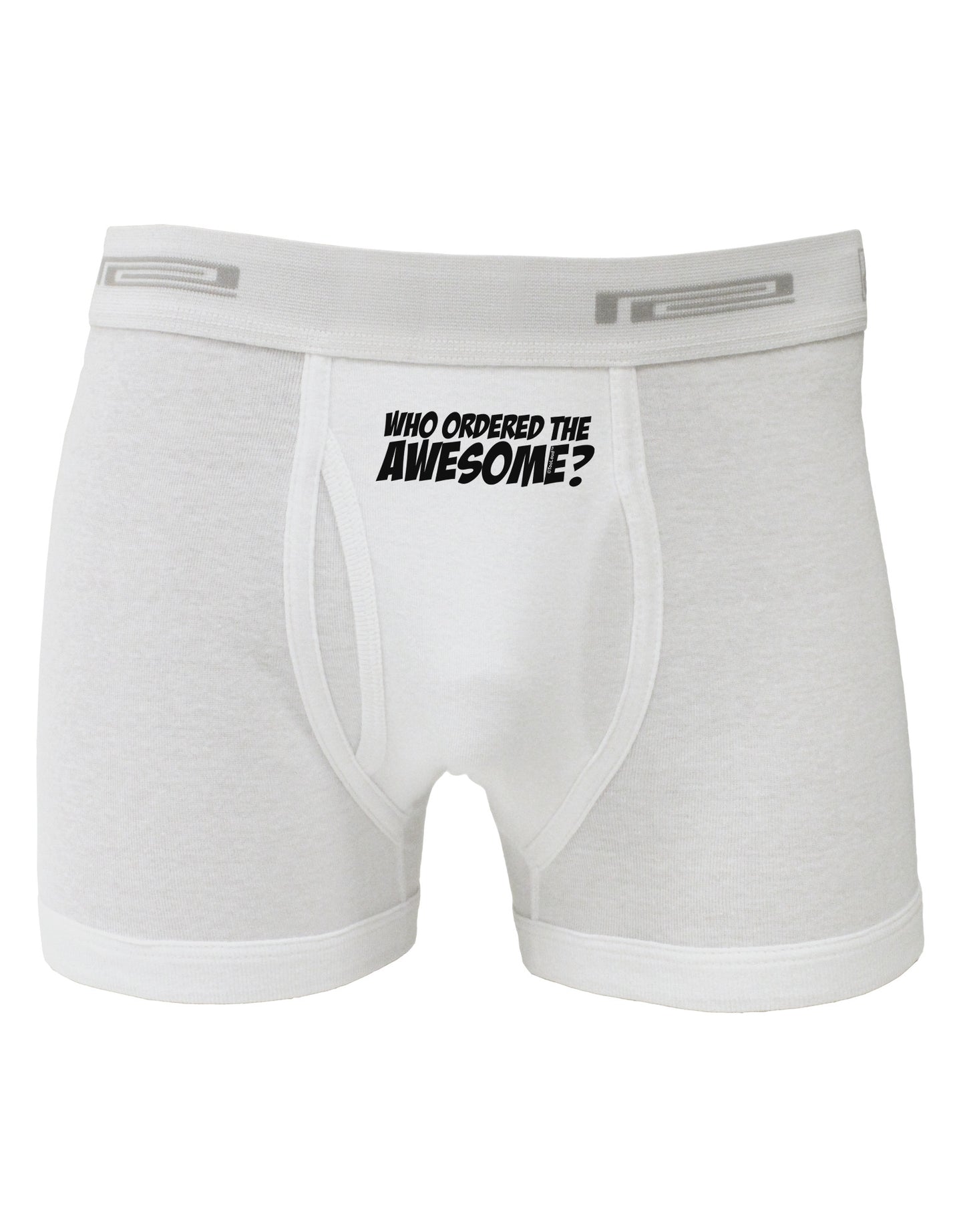Who Ordered The Awesome Boxer Briefs by TooLoud-Boxer Briefs-TooLoud-White-Small-Davson Sales