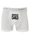 Badass Dad Boxer Briefs by TooLoud-Boxer Briefs-TooLoud-White-Small-Davson Sales