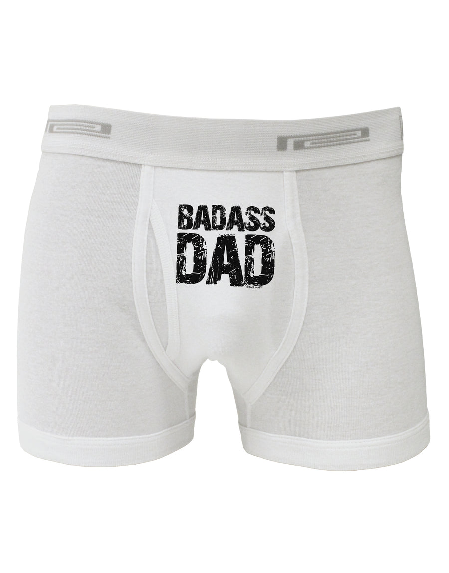 Badass Dad Boxer Briefs by TooLoud-Boxer Briefs-TooLoud-White-Small-Davson Sales