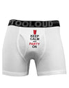 Keep Calm - Party Beer Boxer Briefs-Boxer Briefs-TooLoud-White-Small-Davson Sales