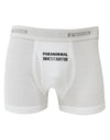 Paranormal Investigator Boxer Briefs-Boxer Briefs-TooLoud-White-Small-Davson Sales