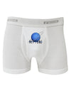 Planet Neptune Text Boxer Briefs-Boxer Briefs-TooLoud-White-Small-Davson Sales