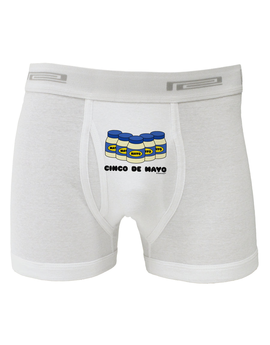 Cinco de Mayo - 5 Mayo Jars Boxer Briefs by TooLoud-Boxer Briefs-TooLoud-White-Small-Davson Sales