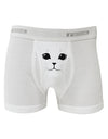 Cute Cat Face Boxer Briefs by-Boxer Briefs-TooLoud-White-Small-Davson Sales