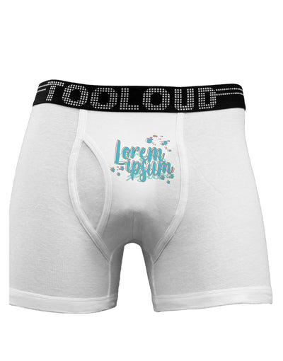 TooLoud Lorem Ipsum Boxer Briefs-Boxer Briefs-TooLoud-White-Small-Davson Sales