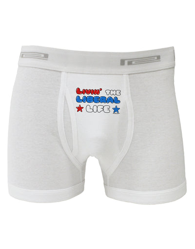 The Liberal Life Boxer Briefs-Boxer Briefs-TooLoud-White-Small-Davson Sales