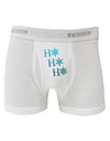 Ho Ho Ho Snowflakes Boxer Briefs-Boxer Briefs-TooLoud-White-Small-Davson Sales