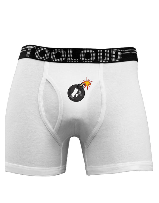 F-Bomb Funny Boxer Briefs by TooLoud-Boxer Briefs-TooLoud-White-Small-Davson Sales