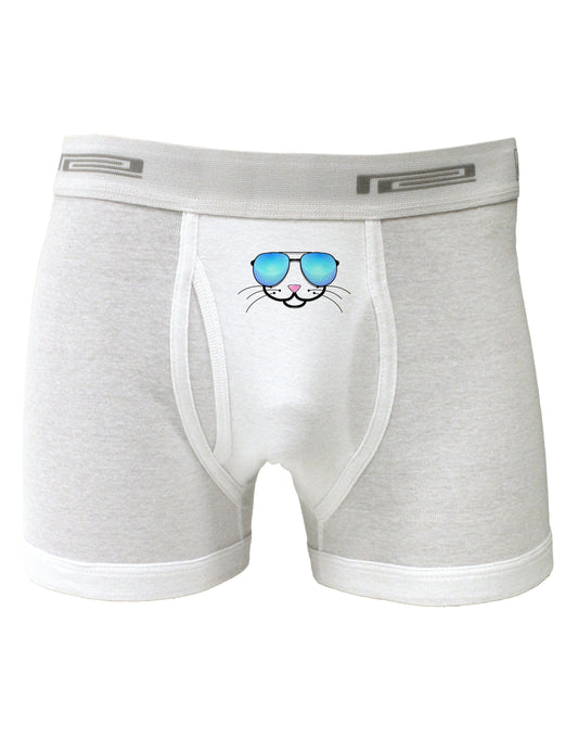 Kyu-T Face - Kattia Cool Sunglasses Boxer Briefs-Boxer Briefs-TooLoud-White-Small-Davson Sales