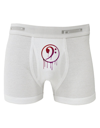 Dripping Bass Symbol Boxer Briefs-Boxer Briefs-TooLoud-White-Small-Davson Sales