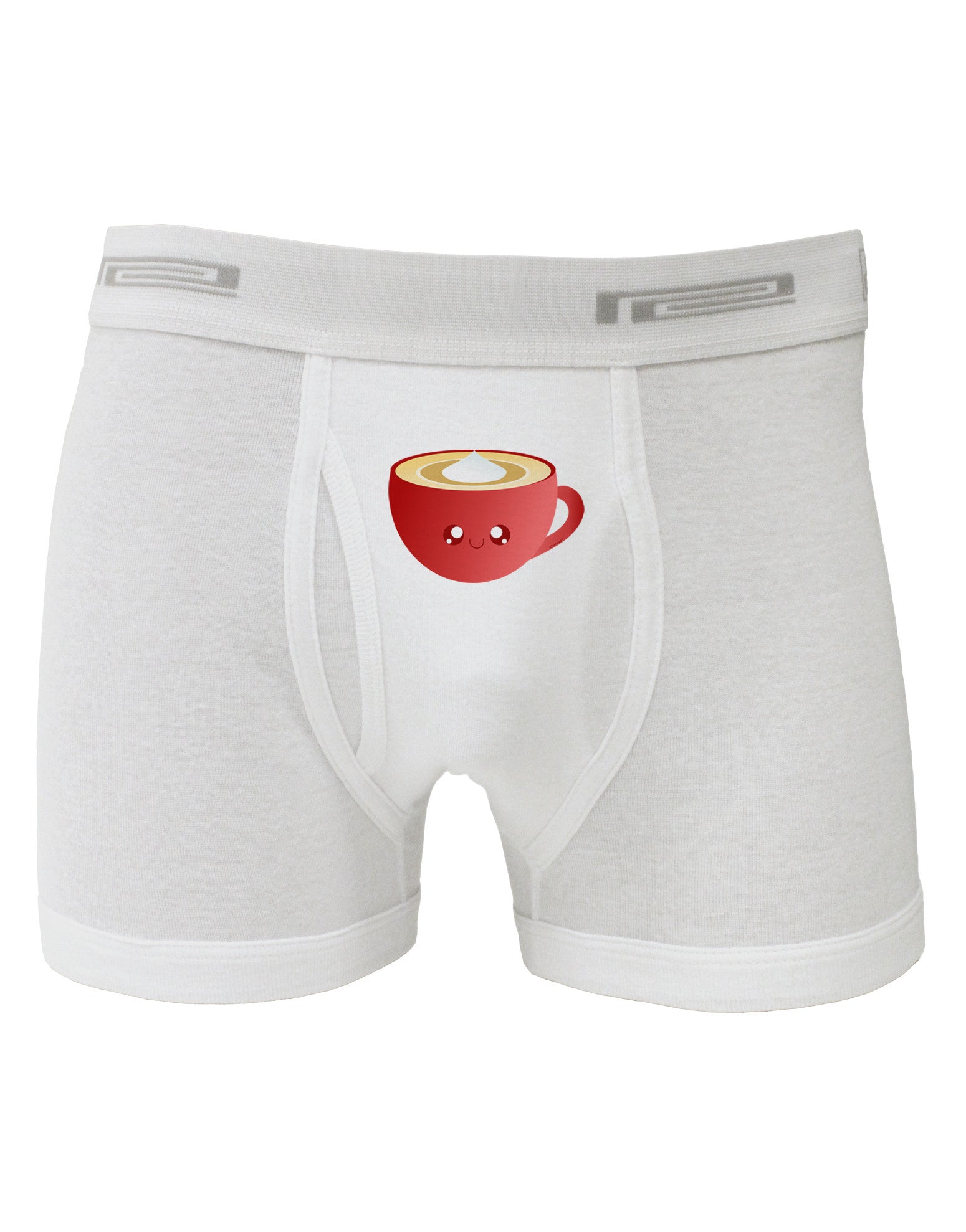 Cute Christmas Drink Eggnog Boxer Briefs-Boxer Briefs-TooLoud-White-Small-Davson Sales