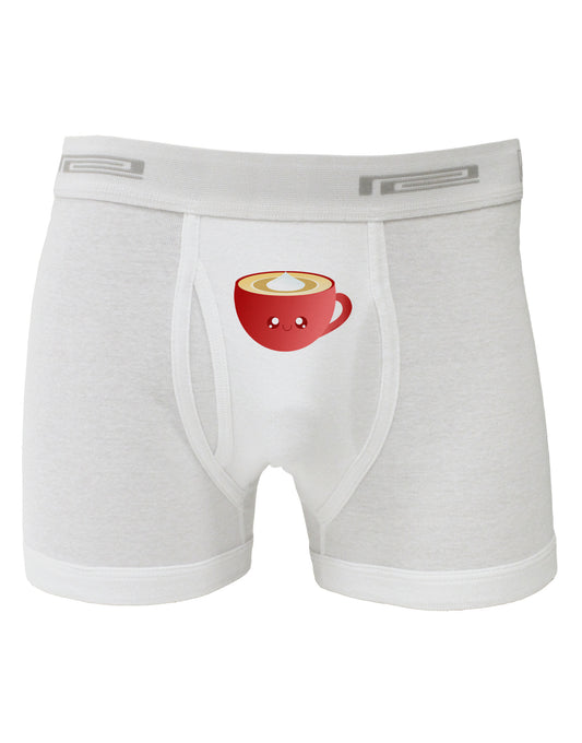 Cute Christmas Drink Eggnog Boxer Briefs-Boxer Briefs-TooLoud-White-Small-Davson Sales