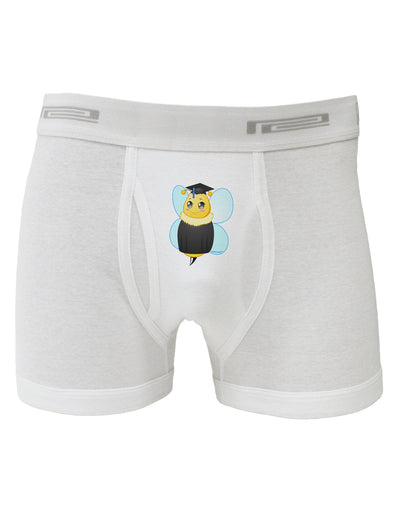 Graduation Bee Boxer Briefs-Boxer Briefs-TooLoud-White-Small-Davson Sales