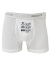 Wiggle Wiggle Wiggle - Twerk Boxer Briefs-Boxer Briefs-TooLoud-White-Small-Davson Sales