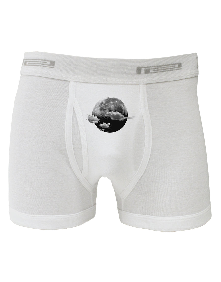 Moon Dream Earth Boxer Briefs-Boxer Briefs-TooLoud-White-Small-Davson Sales