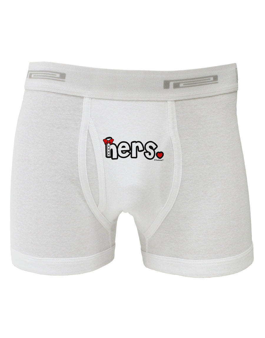 Matching His and Hers Design - Hers - Red Bow Tie Boxer Briefs by TooLoud-Boxer Briefs-TooLoud-White-Small-Davson Sales