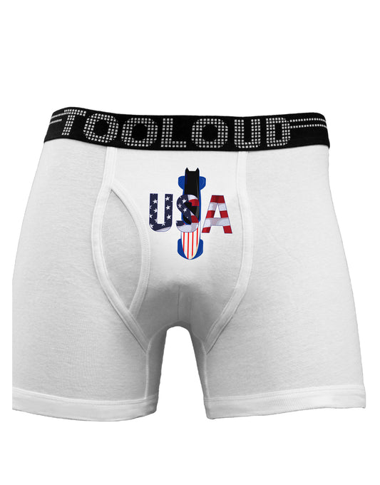 USA Bobsled Boxer Briefs by TooLoud-Boxer Briefs-TooLoud-White-Small-Davson Sales
