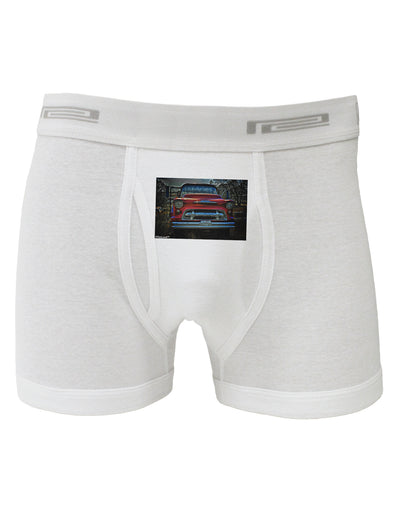 TooLoud Vintage Truck Boxer Briefs-Boxer Briefs-TooLoud-White-Small-Davson Sales