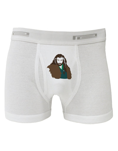 Dwarf King Boxer Briefs-Boxer Briefs-TooLoud-White-Small-Davson Sales