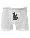 One Cat Short Of A Crazy Cat Lady Boxer Briefs-Boxer Briefs-TooLoud-White-Small-Davson Sales