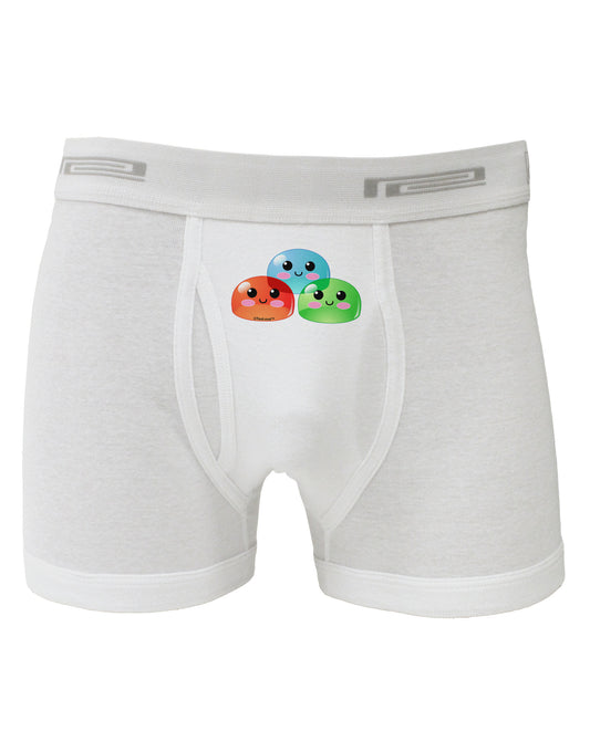 Cute RPG Slime - Trio Boxer Briefs by TooLoud-Boxer Briefs-TooLoud-White-Small-Davson Sales