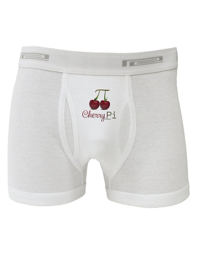 Cherry Pi Boxer Briefs-Boxer Briefs-TooLoud-White-Small-Davson Sales