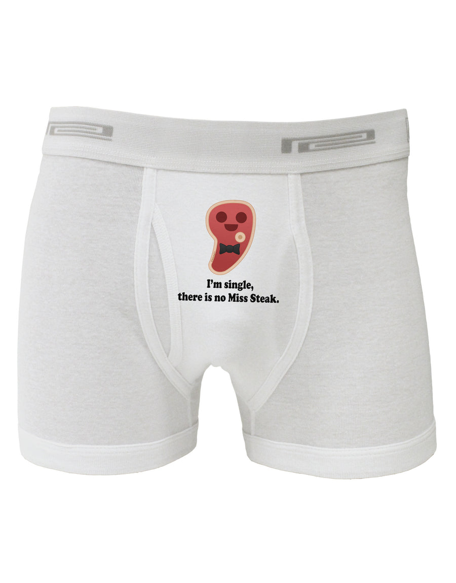 There Is No Miss Steak Boxer Briefs by TooLoud-Boxer Briefs-TooLoud-White-Small-Davson Sales