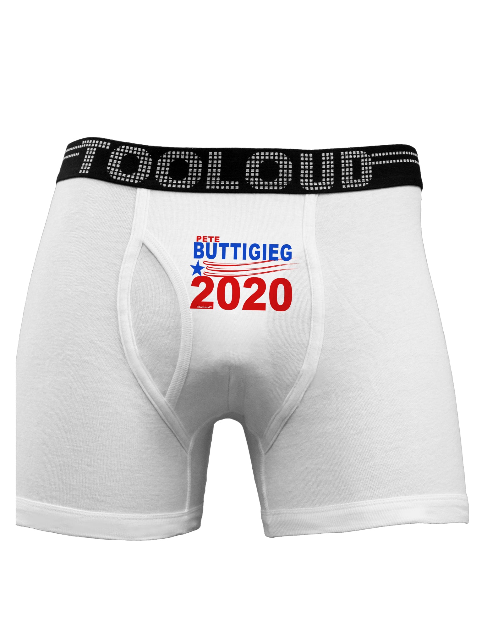 Pete Buttigieg 2020 President Boxer Briefs by TooLoud-TooLoud-White-Small-Davson Sales