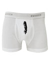 Black Feather Boxer Briefs-Boxer Briefs-TooLoud-White-Small-Davson Sales