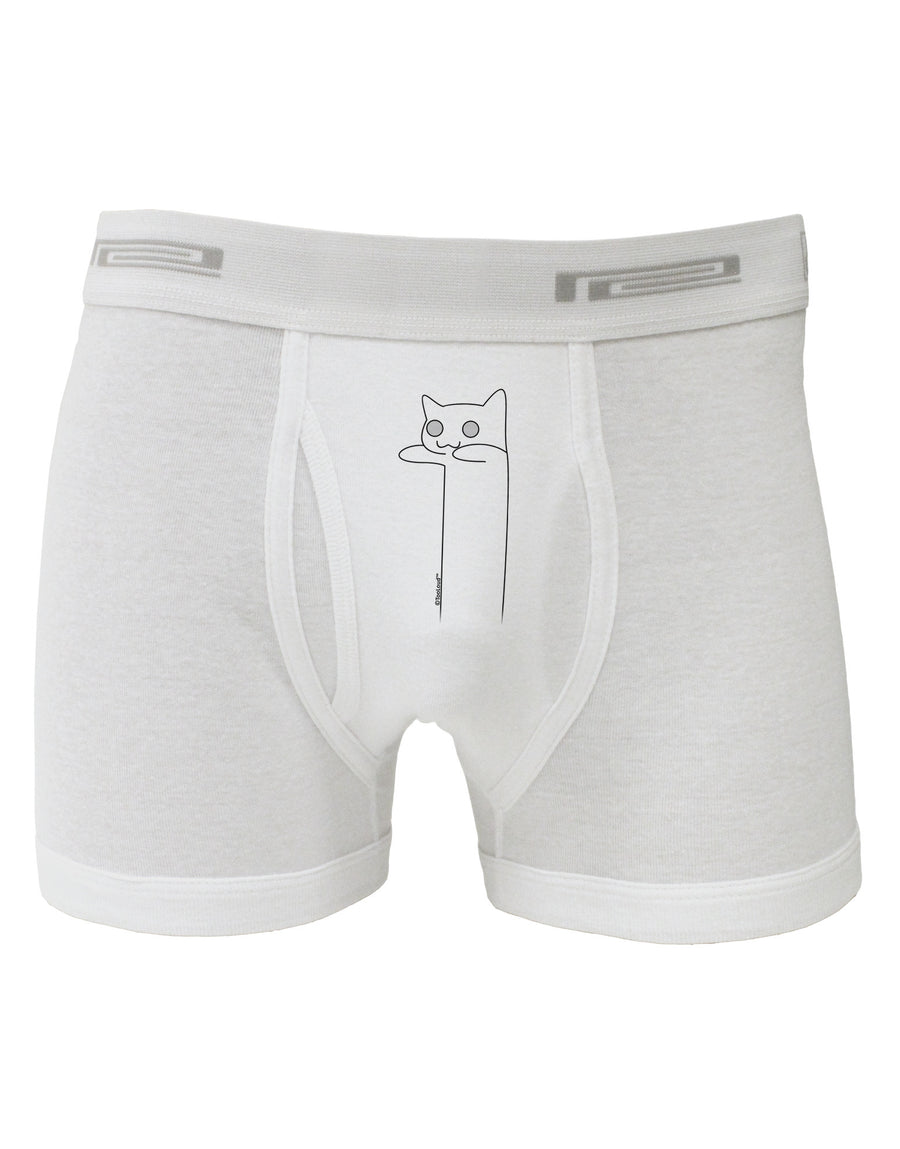 Longcat - Internet Humor Boxer Briefs by TooLoud-Boxer Briefs-TooLoud-White-Small-Davson Sales