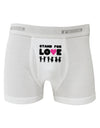 Stand For Love Pink Heart Boxer Briefs-Boxer Briefs-TooLoud-White-Small-Davson Sales