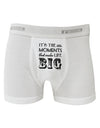 It’s the Little Moments that Make Life Big Boxer Briefs-Boxer Briefs-TooLoud-White-Small-Davson Sales