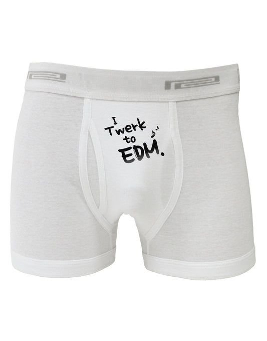 Twerk To EDM BnW Boxer Briefs-Boxer Briefs-TooLoud-White-Small-Davson Sales