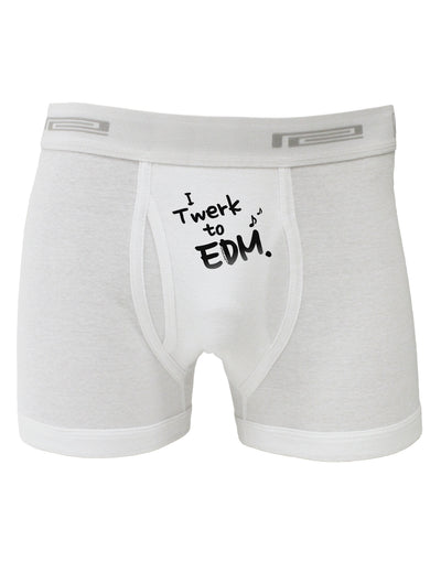 Twerk To EDM BnW Boxer Briefs-Boxer Briefs-TooLoud-White-Small-Davson Sales