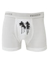 Palm Rows Silhouette Boxer Briefs-Boxer Briefs-TooLoud-White-Small-Davson Sales