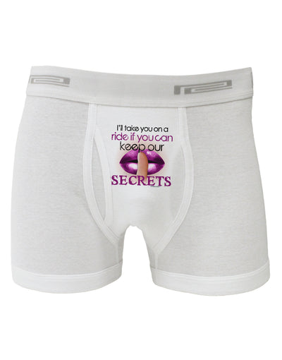 If You Can Keep Our Secrets Boxer Briefs-Boxer Briefs-TooLoud-White-Small-Davson Sales