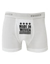 Made in Merica - Stars and Stripes Design Boxer Briefs-Boxer Briefs-TooLoud-White-Small-Davson Sales