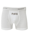 Planet Pluto Text Only Boxer Briefs-Boxer Briefs-TooLoud-White-Small-Davson Sales