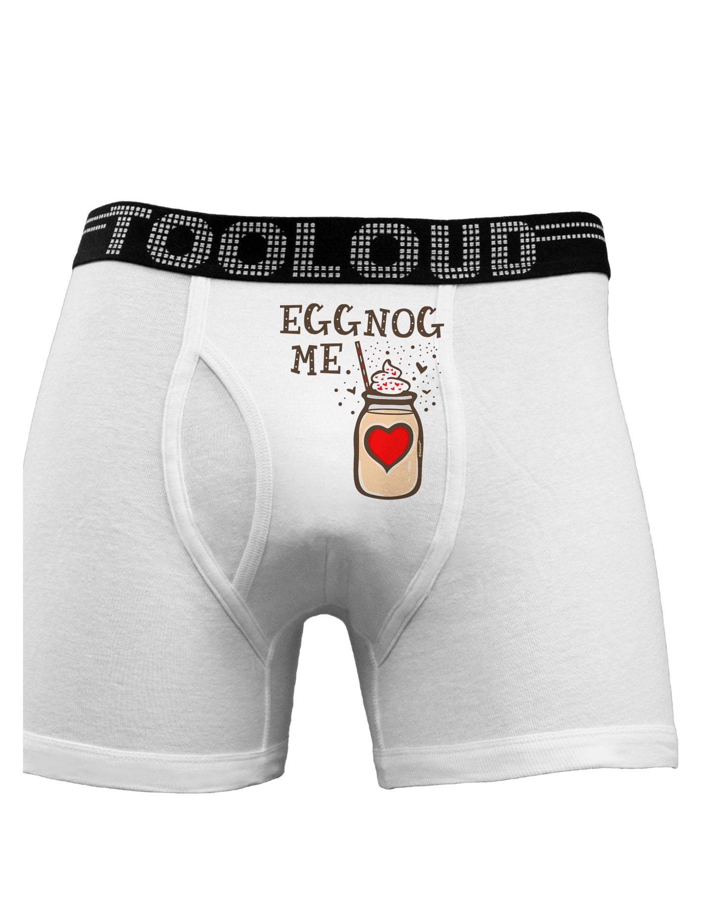 Eggnog Me Boxer Briefs-Boxer Briefs-TooLoud-White-Small-Davson Sales