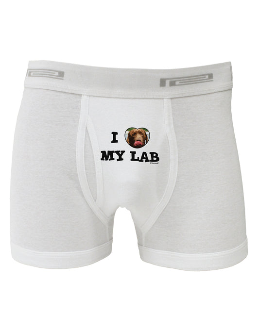 I Heart My Lab Boxer Briefs-Boxer Briefs-TooLoud-White-Small-Davson Sales