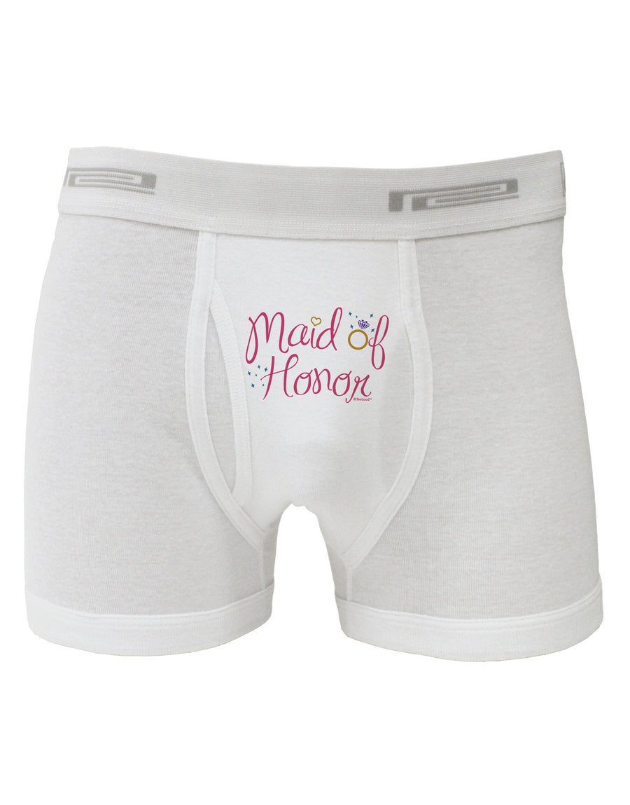 Maid of Honor - Diamond Ring Design - Color Boxer Briefs-Boxer Briefs-TooLoud-White-Small-Davson Sales